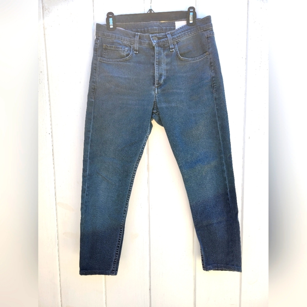 rag & bone Standard Issue Men's Minna Charcoal Black Jeans Size‎ 30